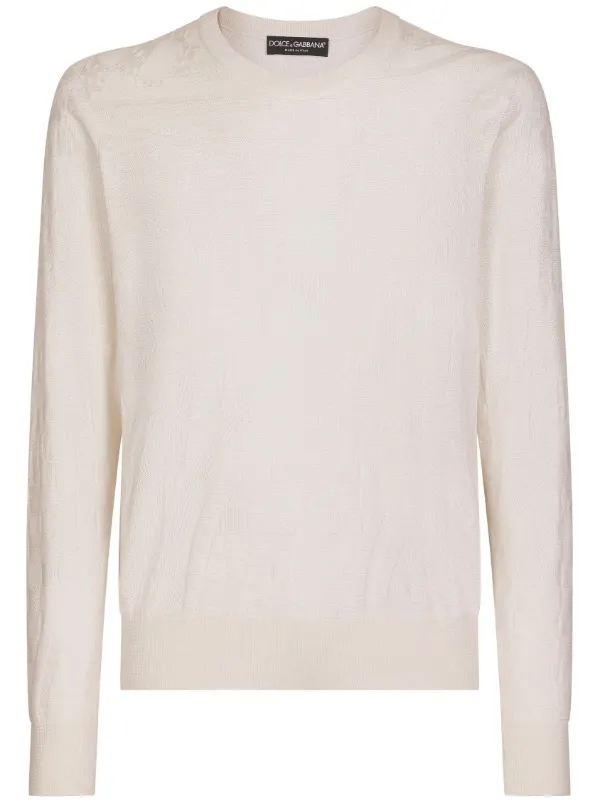 Dolce and clearance gabbana white sweatshirt