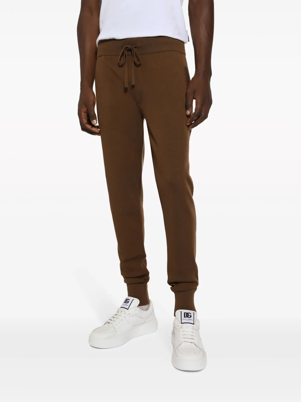 Dolce & Gabbana Wollen broek Bruin