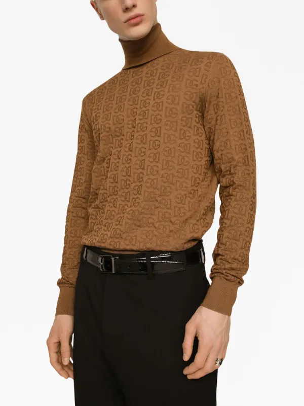 Dolce & Gabbana ロゴ ニットトップ | ブラウン | FARFETCH JP
