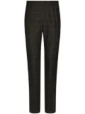 Dolce & Gabbana plaid-check tailored trousers - Neutrals