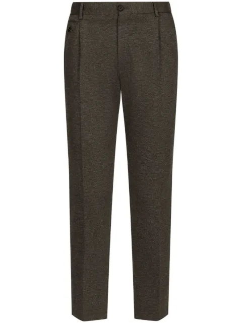 Dolce & Gabbana pressed-crease tailored trousers
