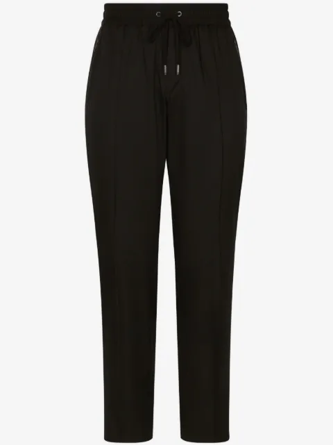 Dolce & Gabbana logo-plaque track pants