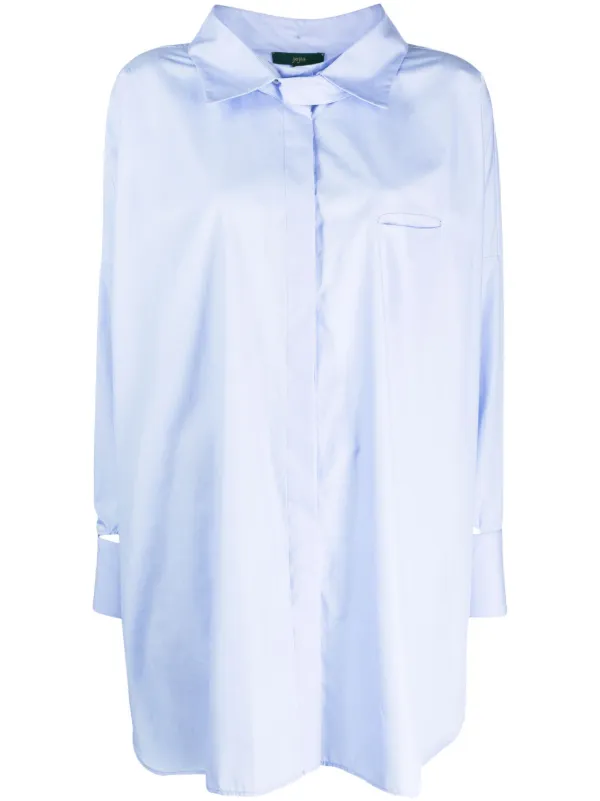 JEJIA シャツ Jejia Asymmetric cotton shirt with button|JDPS23SH130121484