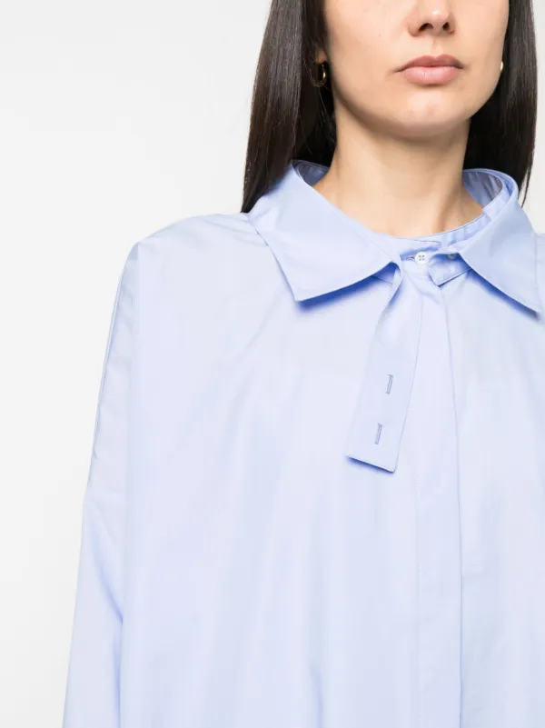 Jejia カットアウト シャツ | ブルー | FARFETCH JP