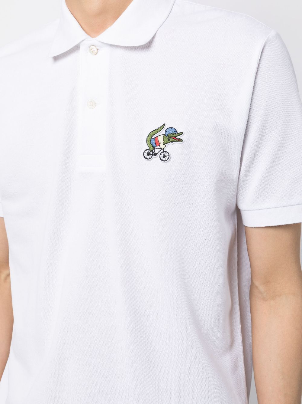 Lacoste Polo Con Applicazione Sex Education Farfetch 0824