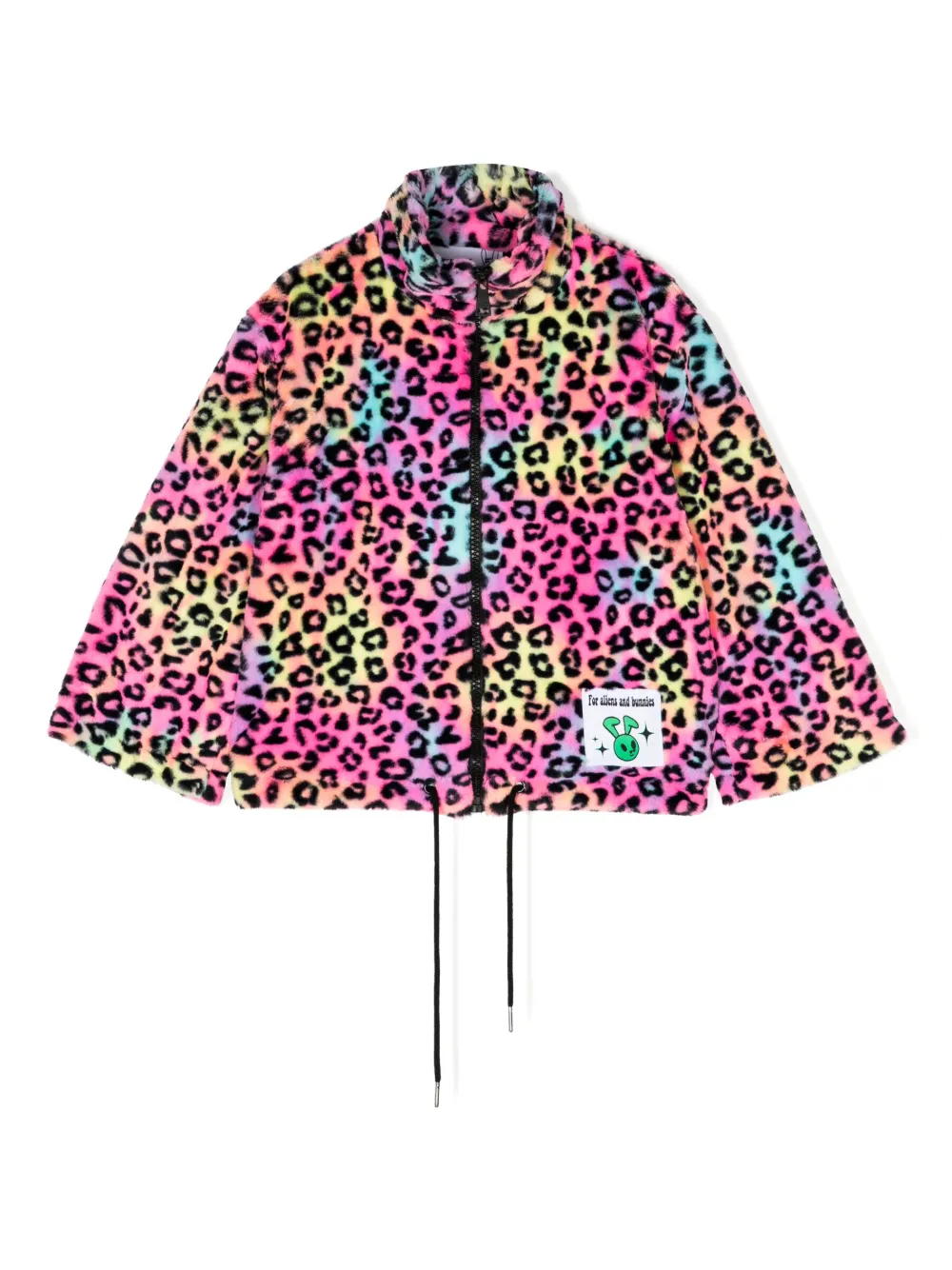 Natasha Zinko Kids Jack met luipaardprint Roze