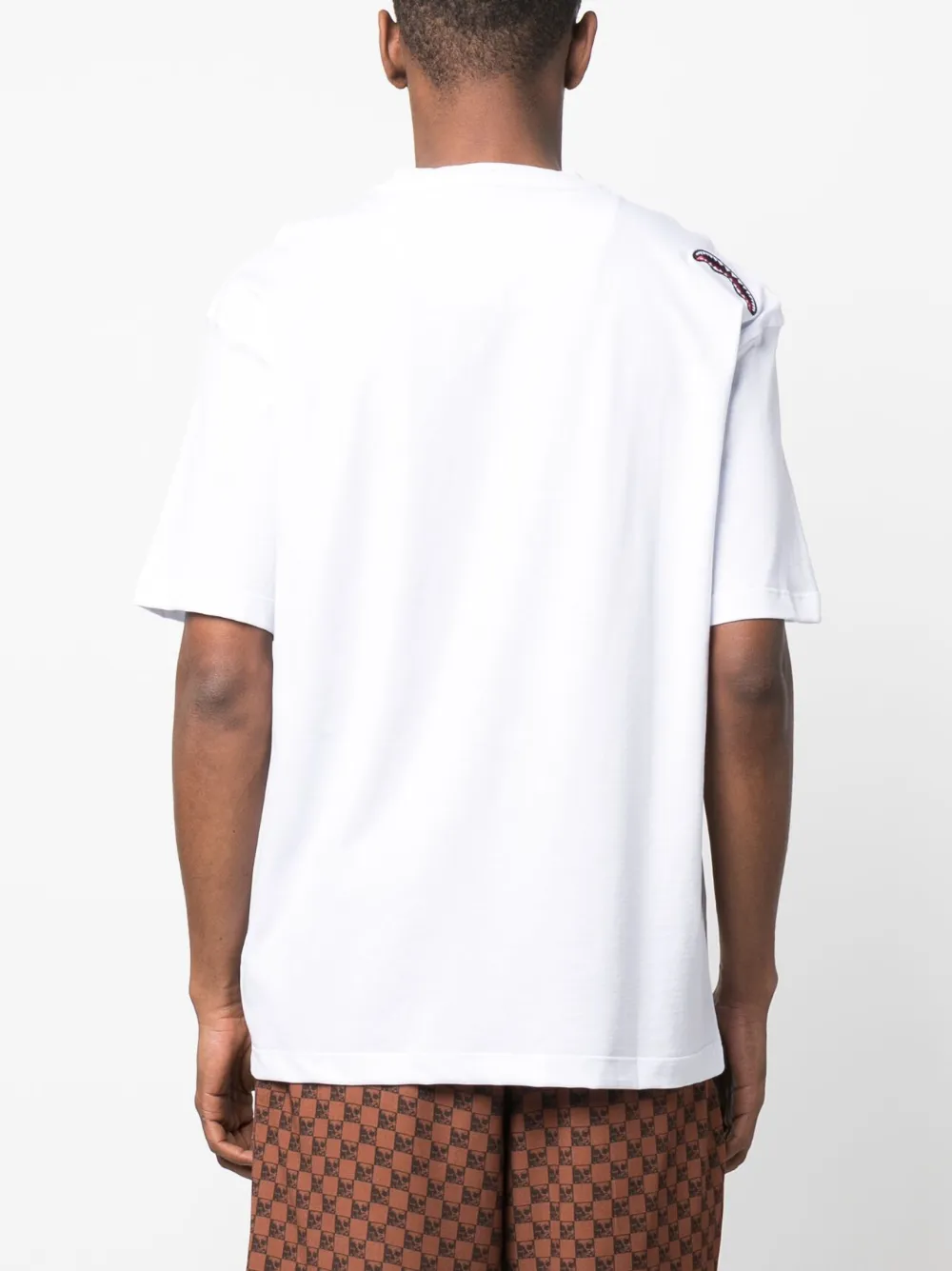Sprayground T-shirt met grafische print Wit