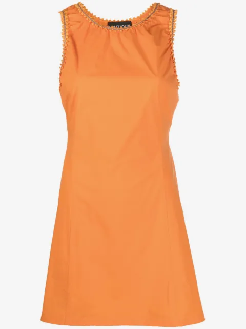 Boutique Moschino sleeveless cotton mini dress