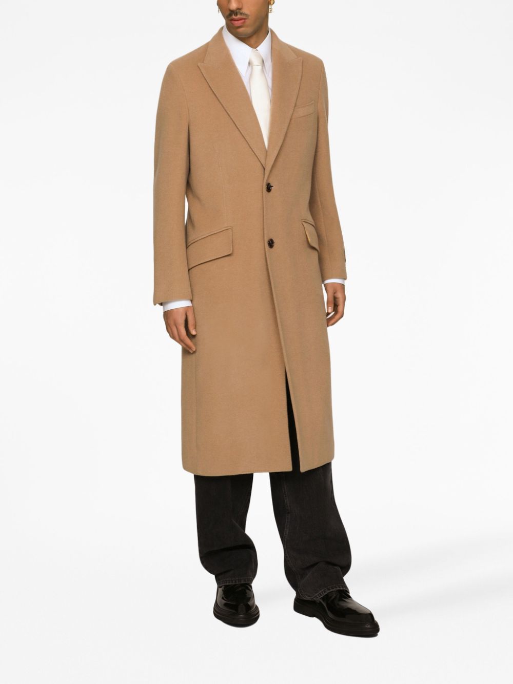 Dolce & Gabbana Re-Edition single-breasted coat Men