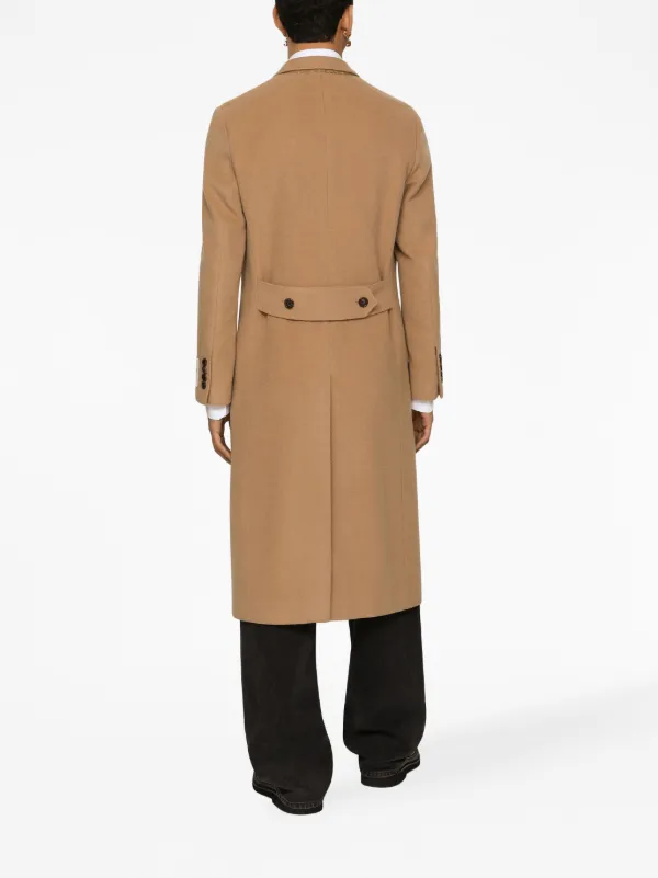 【送料&関税込】Dolce & Gabbana Re-edition Coat Dolce & Gabbana Re-Edition single-breasted Coat | Neutrals