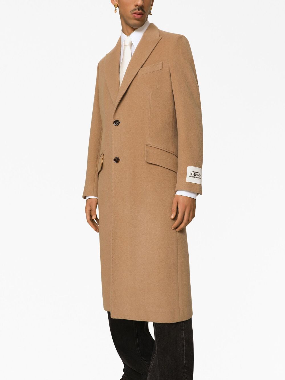 Dolce & Gabbana Re-Edition single-breasted coat Men