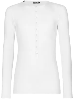 Dolce & Gabbana long-sleeve T-shirt | White | FARFETCH JO