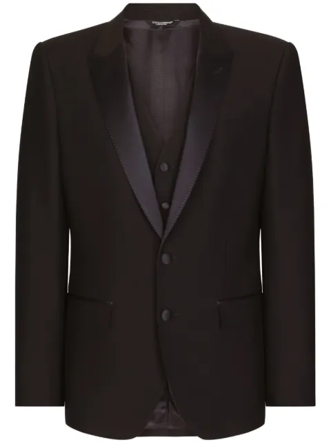 Dolce & Gabbana Wool Martini-fit tuxedo suit