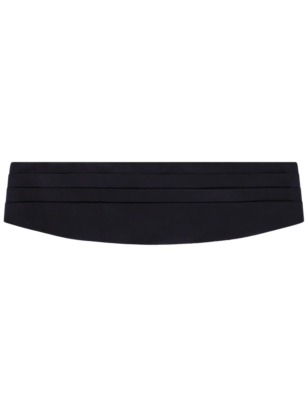 Dolce & Gabbana fajín de seda plisado | negro | Image 1