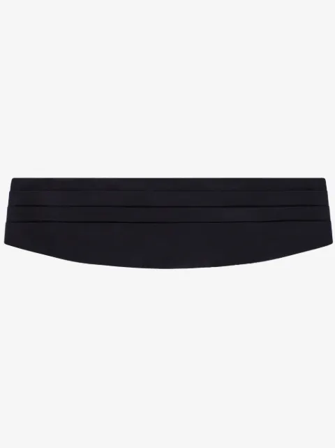 Dolce & Gabbana pleated silk cummerbund