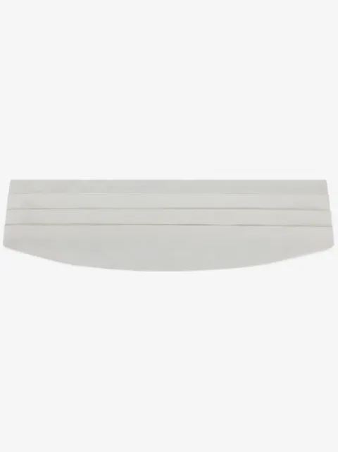 Dolce & Gabbana pleated silk cummerbund
