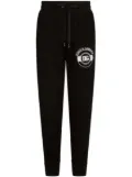 Dolce & Gabbana logo-print cotton track pants - Black