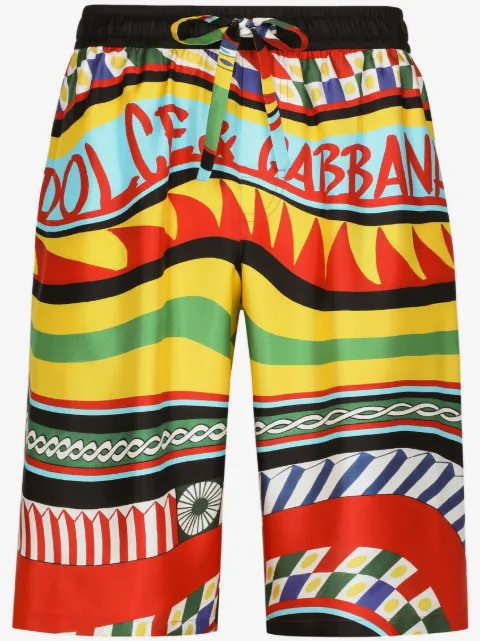 Dolce & Gabbana bermudas con estampado Carreto
