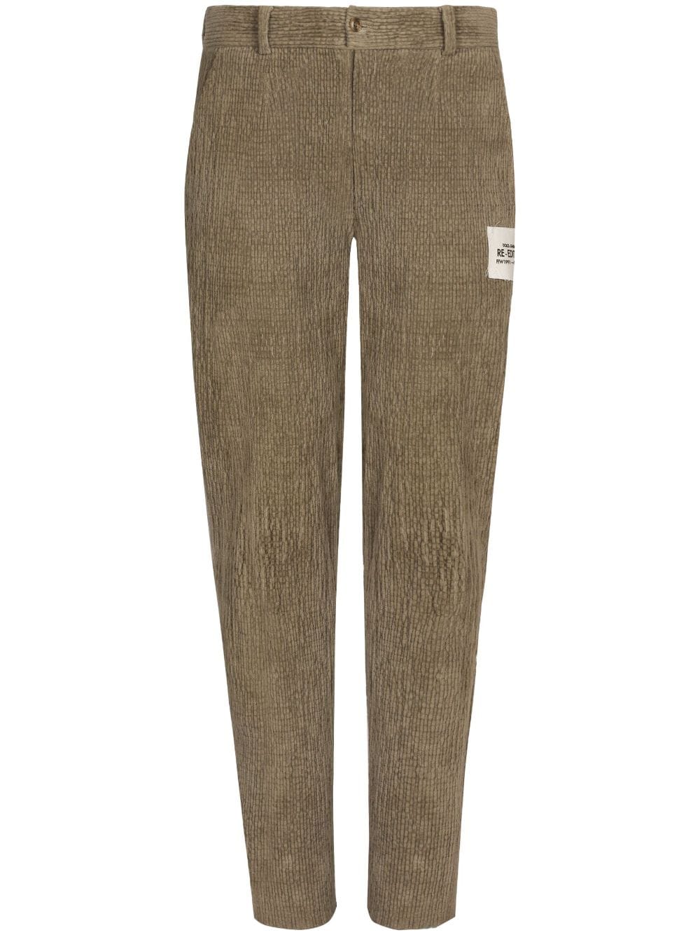 Dolce & Gabbana Broek met logopatch Beige