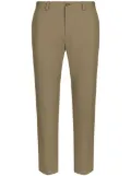 Dolce & Gabbana mid-rise tapered chino trousers - Green