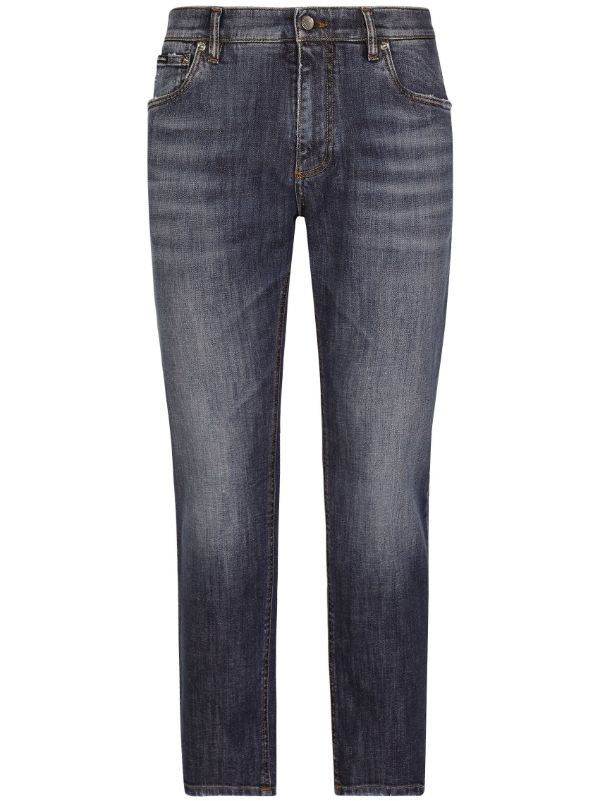 Dolce & Gabbana logo-plaque Denim Jeans - Farfetch