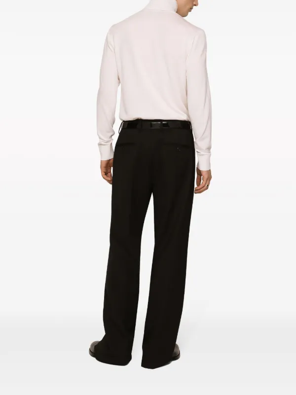 【DOLCE&GABBANA】プレス クリース テーラード パンツ Dolce & Gabbana センタープレス テーラードパンツ | グレー