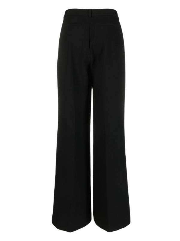 High Waisted Wide Leg Trousers  SOSANDAR  MS