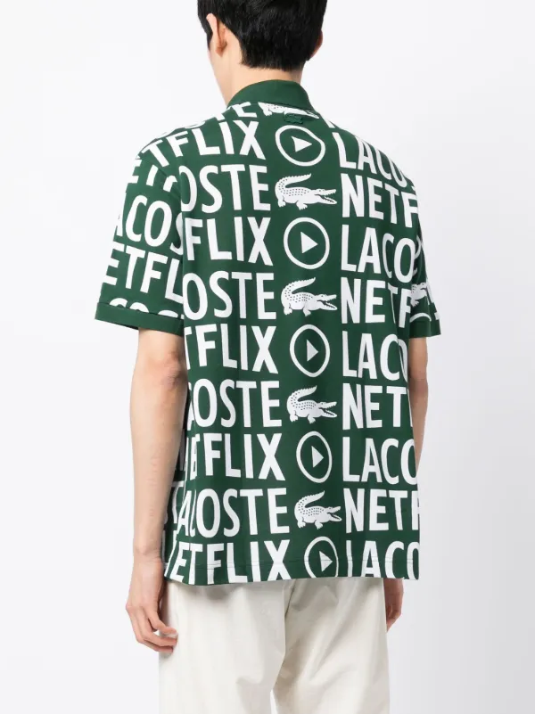Lacoste polo print Clearance