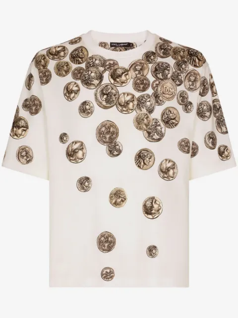 Dolce & Gabbana graphic-print short-sleeve T-shirt