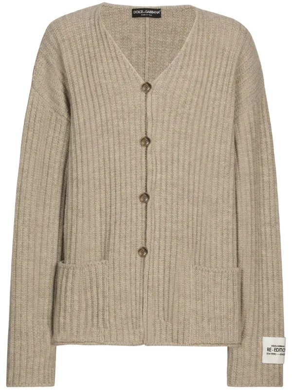 トップス DOLCE&GABBANA Logo Knit Cardigan 20048962_45269345_600.jpg
