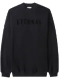 Fear Of God long-sleeved cotton sweatshirt - Black