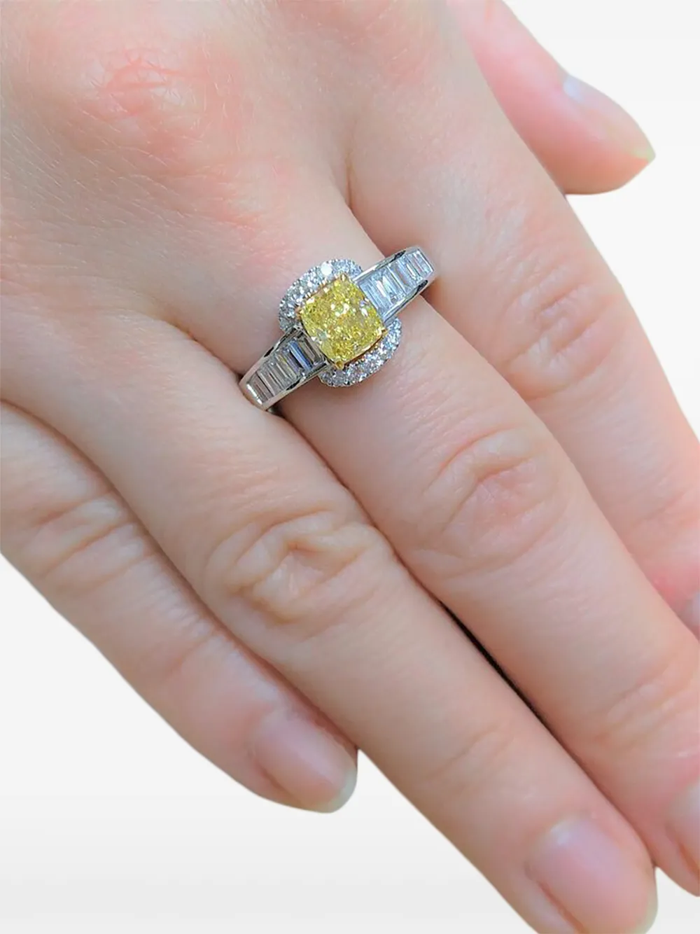  Hyt Jewelry Diamond-embellishment Ring - Silver 