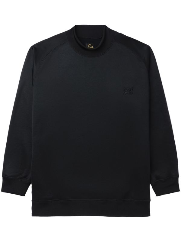 Needles embroidered-logo crew-neck Sweatshirt - Farfetch