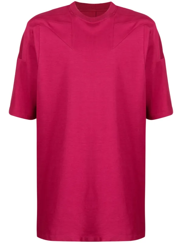 【関税込み】Rick Owens DRKSHDW パープル  Tシャツ Rick Owens シームディテール Tシャツ | パープル | FARFETCH JP