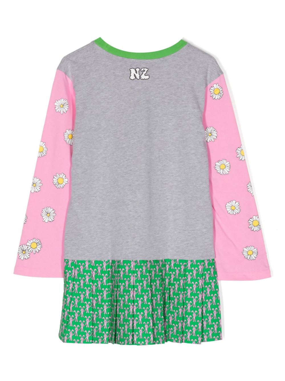 Natasha Zinko Kids Mini-jurk met print - Grijs