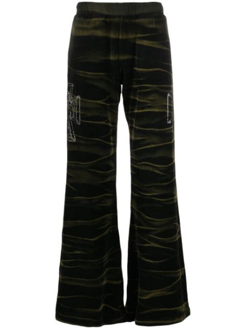 Aries - x Juicy Couture sun-bleached track pants