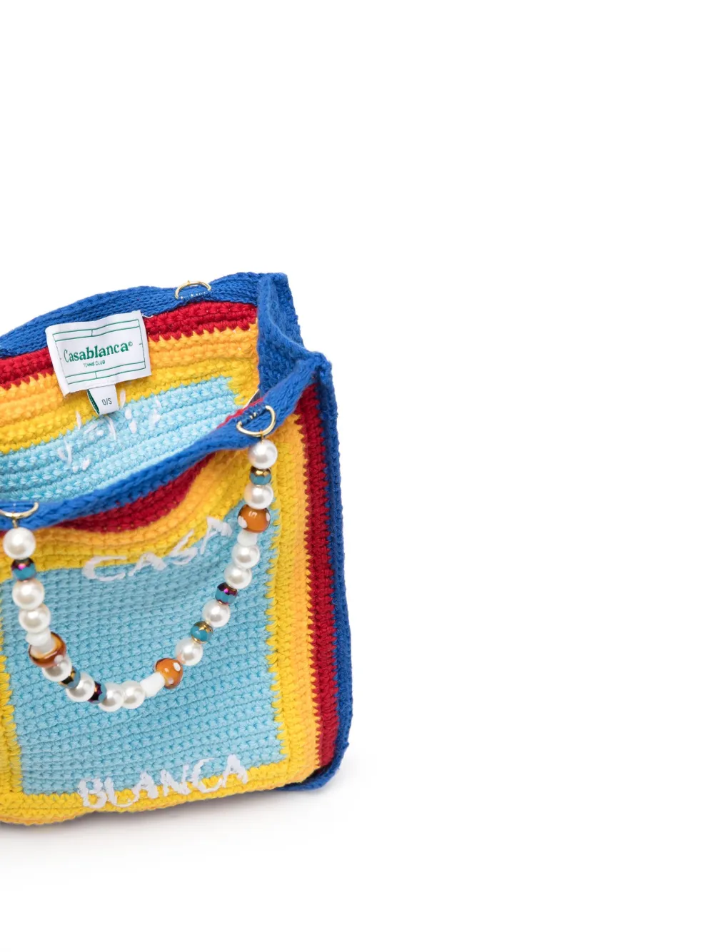 Atlantis beaded crochet bag