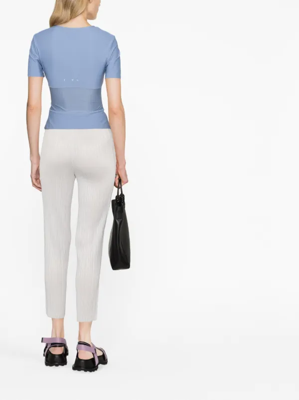 Pleats Please Issey Miyake プリーツ クロップドパンツ | グレー