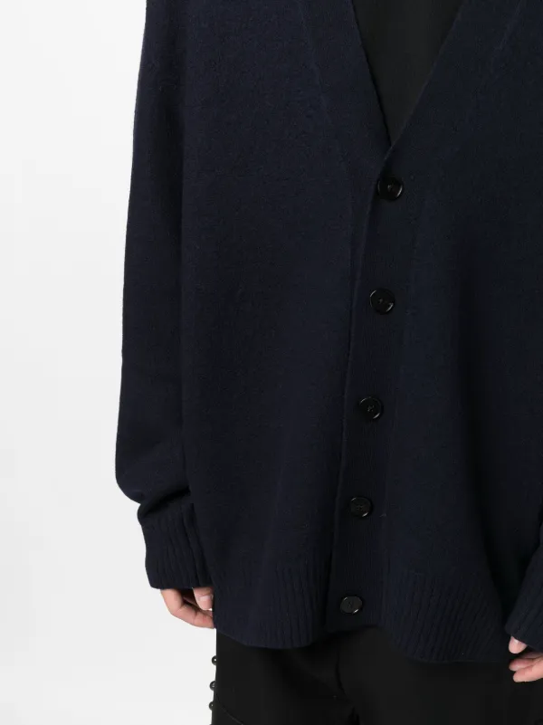 Jil Sander Vネック カーディガン | ブルー | FARFETCH JP