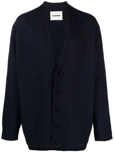 Jil Sander V-neck wool cardigan
