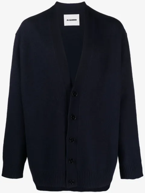Jil Sander V-neck wool cardigan