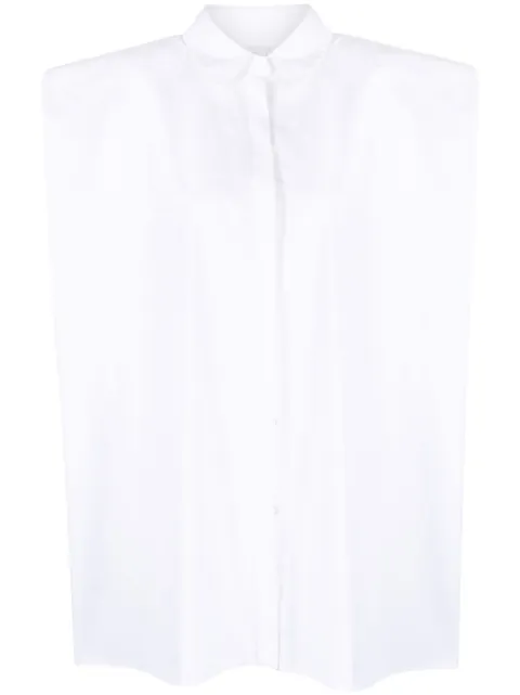 Calcaterra camisa sin mangas con hombreras