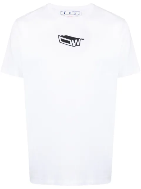 Off-White graphic-print cotton T-shirt