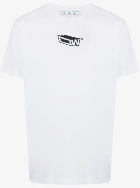 Off-White graphic-print cotton T-shirt