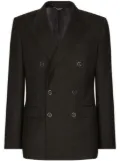 Dolce & Gabbana Sicilia-fit double-breasted blazer - Grey