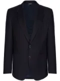 Dolce & Gabbana patch pocket single-breasted blazer - Blue