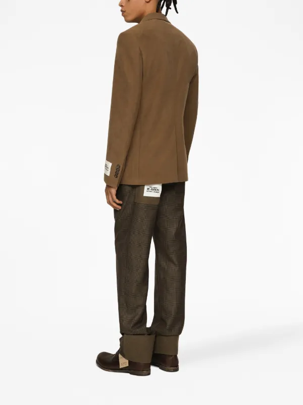 Dolce & Gabbana single-breasted Suit Jacket | Neutrals | FARFETCH AO