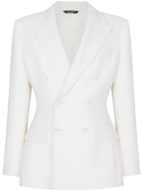 Dolce & Gabbana Blazer slim com abotoamento duplo