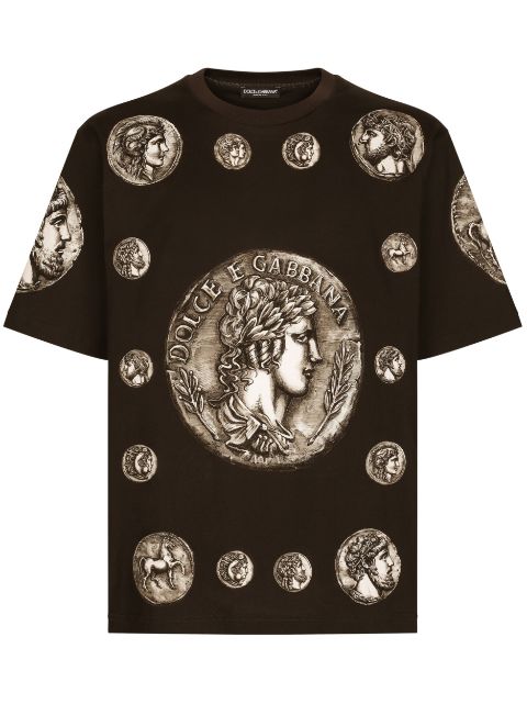 Dolce & Gabbana graphic-print short-sleeve T-shirt