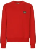 Dolce & Gabbana DG Essentials jersey sweatshirt - Red